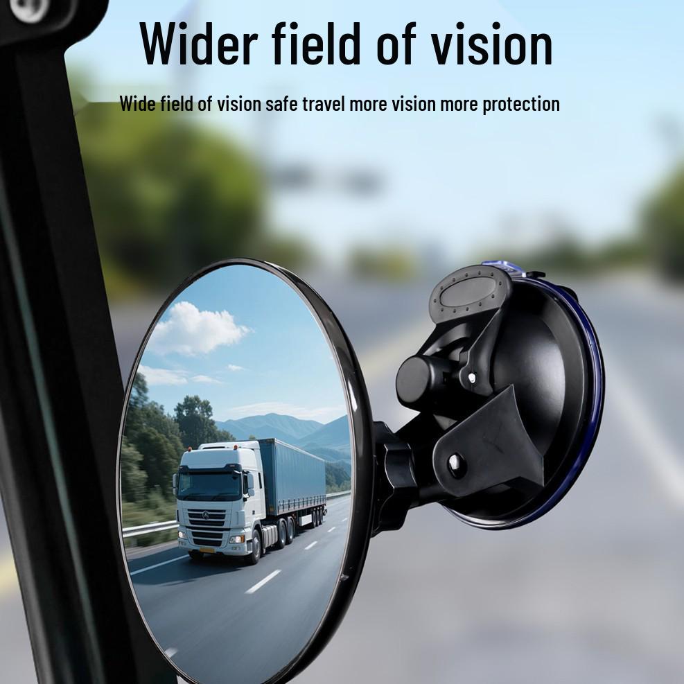 

Three-Wheeled Motorcycle & Vehicle Rearview Mirror with Suction Cup Design Small suction cup