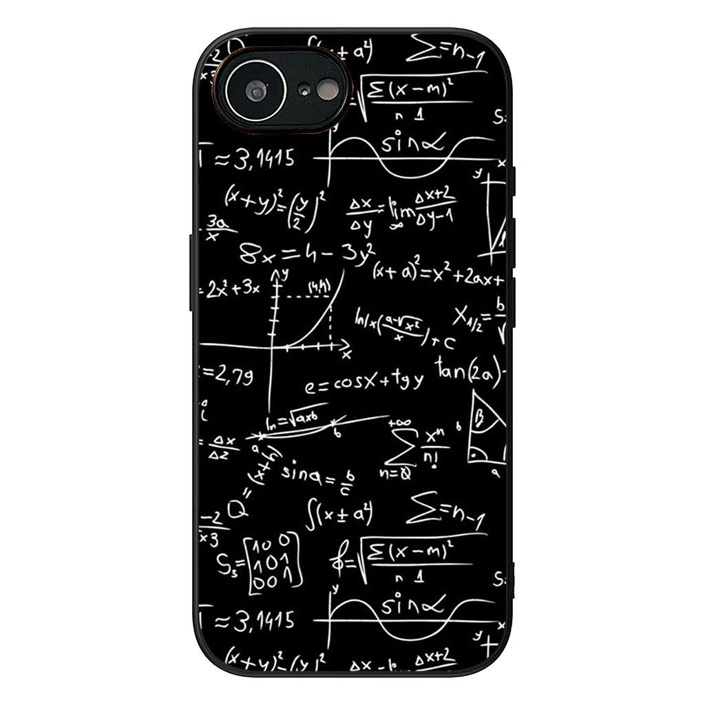 Chemistry Science Chemical Maths Equation Formula Phone Cover Case for Apple iPhone 17 16 11 Pro XS Max XR 6 7 8 Plus + 16E SE
