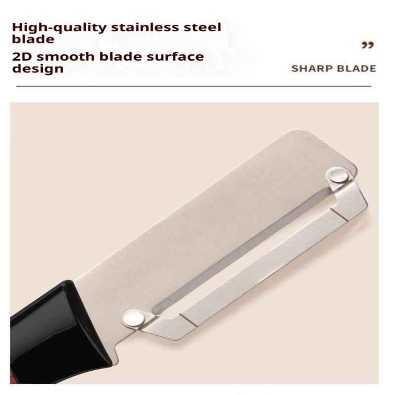 Ergonomic Vegetable Peeler Multipurpose Kitchen Equipment for Quick Safe Peeling