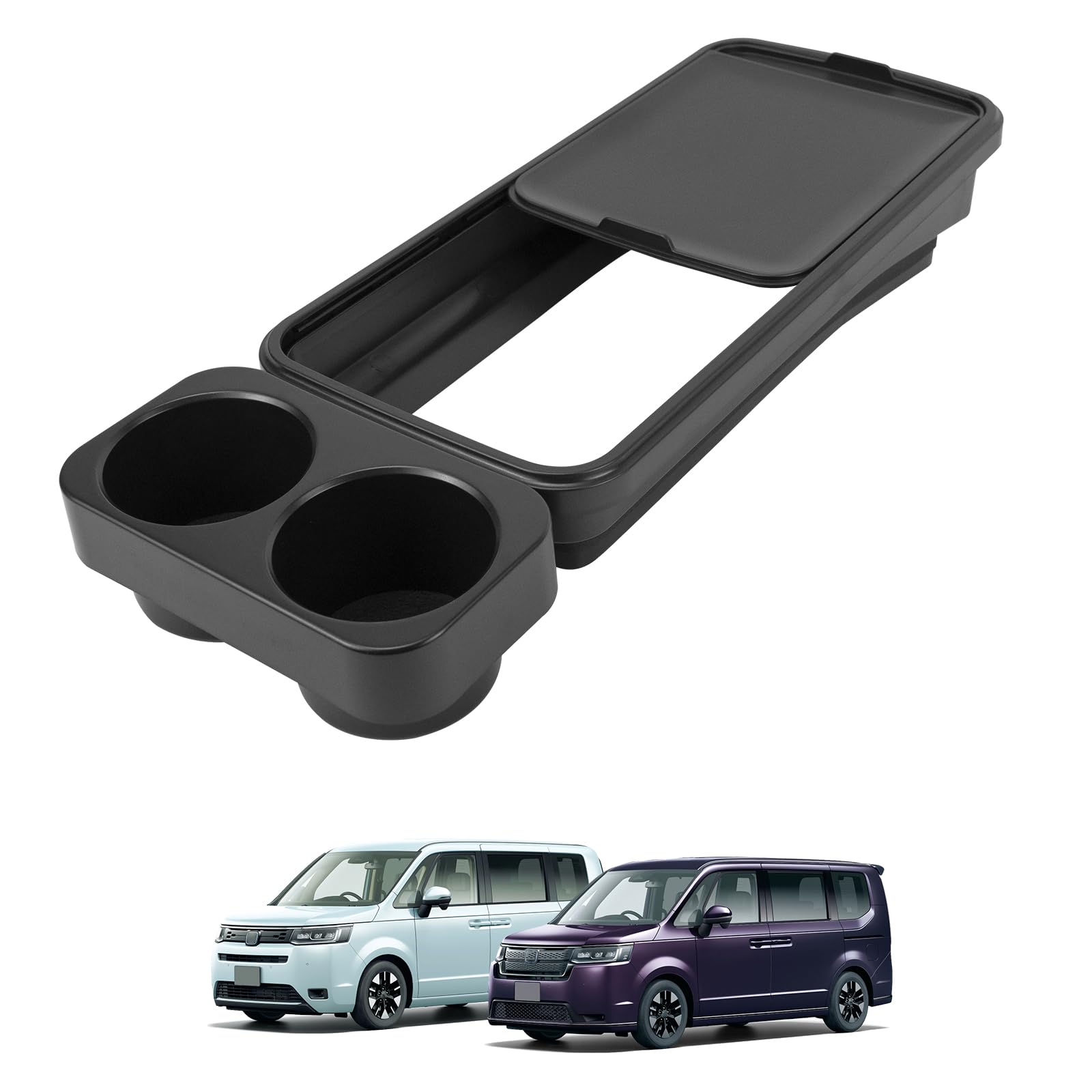

TELLIKA Console Box Cover and Tray for the New Step Wagon Grade Car Car Interior eHEV (RP8) - Parts, Storage, Accessories,