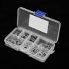 120pcs Stainless Steel Snap Retaining Ring Circlip Assortment Set 9mm   14mm with Box