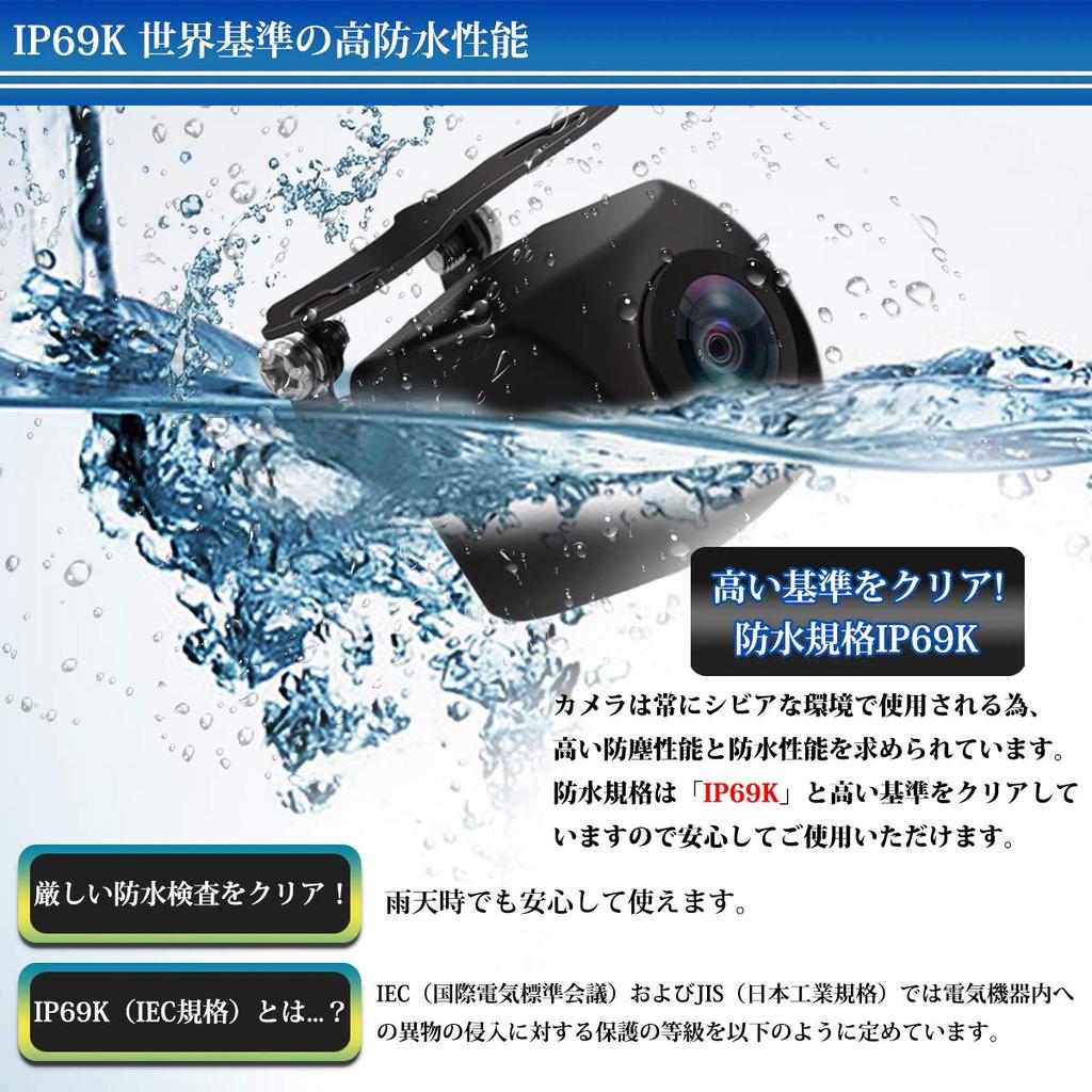 URVOLAX Zadní kamera, 180° horizontální, 140° vertikální zorné pole, 258° ultra široký úhel s