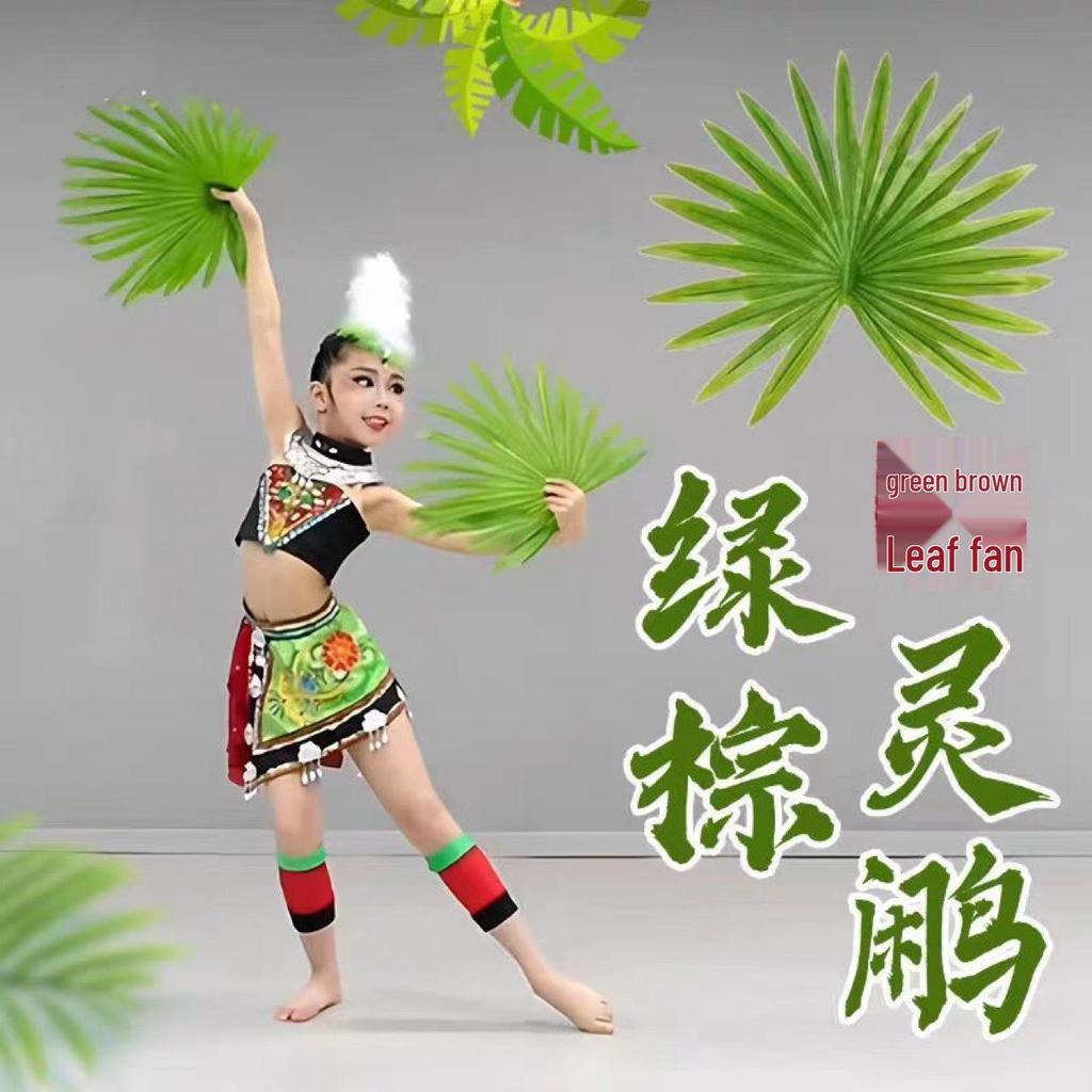 Yunnan Children's Dance Pheasant Fan Prop