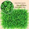 Eucalyptus Artificial Plant Wall Decoration - Greenery Background with Faux Flowers and Lawn Grass Turf