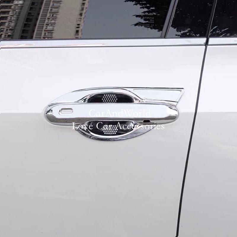 ABS Kohlefaser Karosserie Türgriff Schale Abdeckung Verzierungen Auto Zierleisten Zubehör Für Lexus NX 250 260 350h