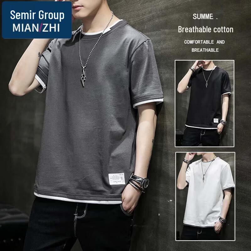 

Men s Pure Cotton Casual T-Shirt M