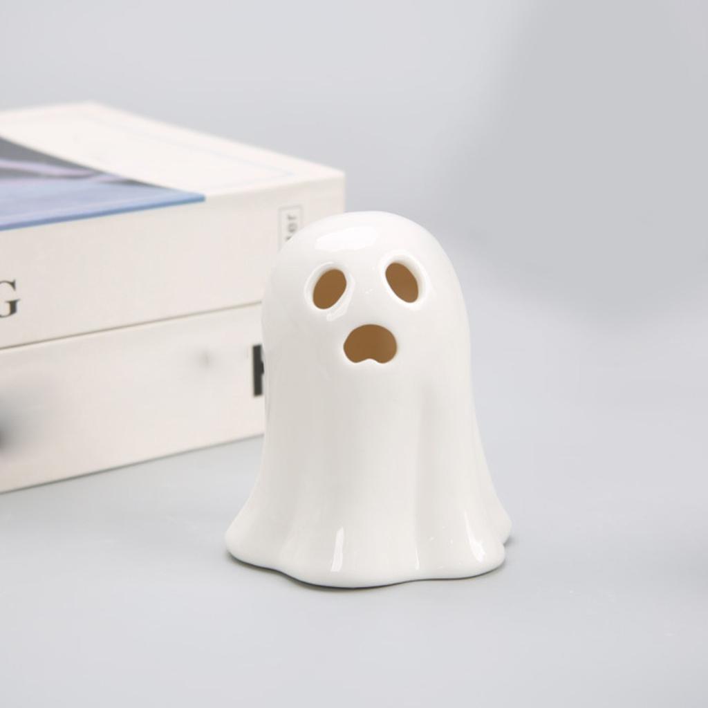 Halloween Cute Desktop Decoration Home Creative Ornaments LED Light Candle Holder