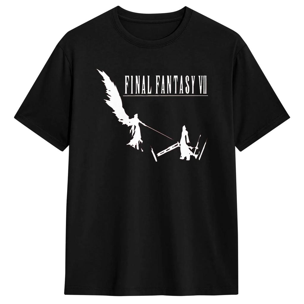 Casual TShirt Summer FF VII Cloud Sephiroth Fashion T Shirts Cotton Tshirt for Unisex Y2K Fun Printed Short Sleeve Top Tees