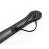 Black Long Leather Paddle - Erotic Hand-Clapping Spank Tool for Adult Discipline & Training