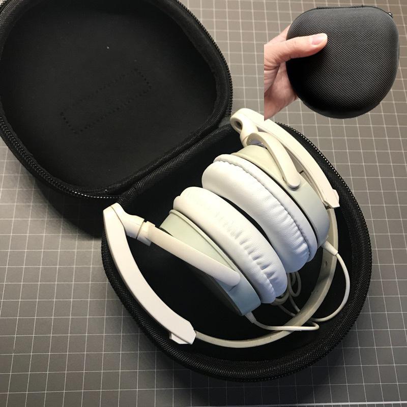 Portable Headphone Carry Case for ATH ATH-AR1is/FC700/FC707 Foldable Headset ATH ATH-AR1is/FC700/FC707 Headphone чёрный
