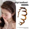 Non-Slip Resin Hair Tie Headband with Teeth for Face Washing and Bangs