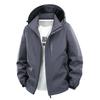 Herren lockere und üppige Bergsteigerjacke für Frühling und Herbst