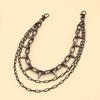 Metal Punk Belt Chain With Rivets For Men And Women Stylish Waist Accessories