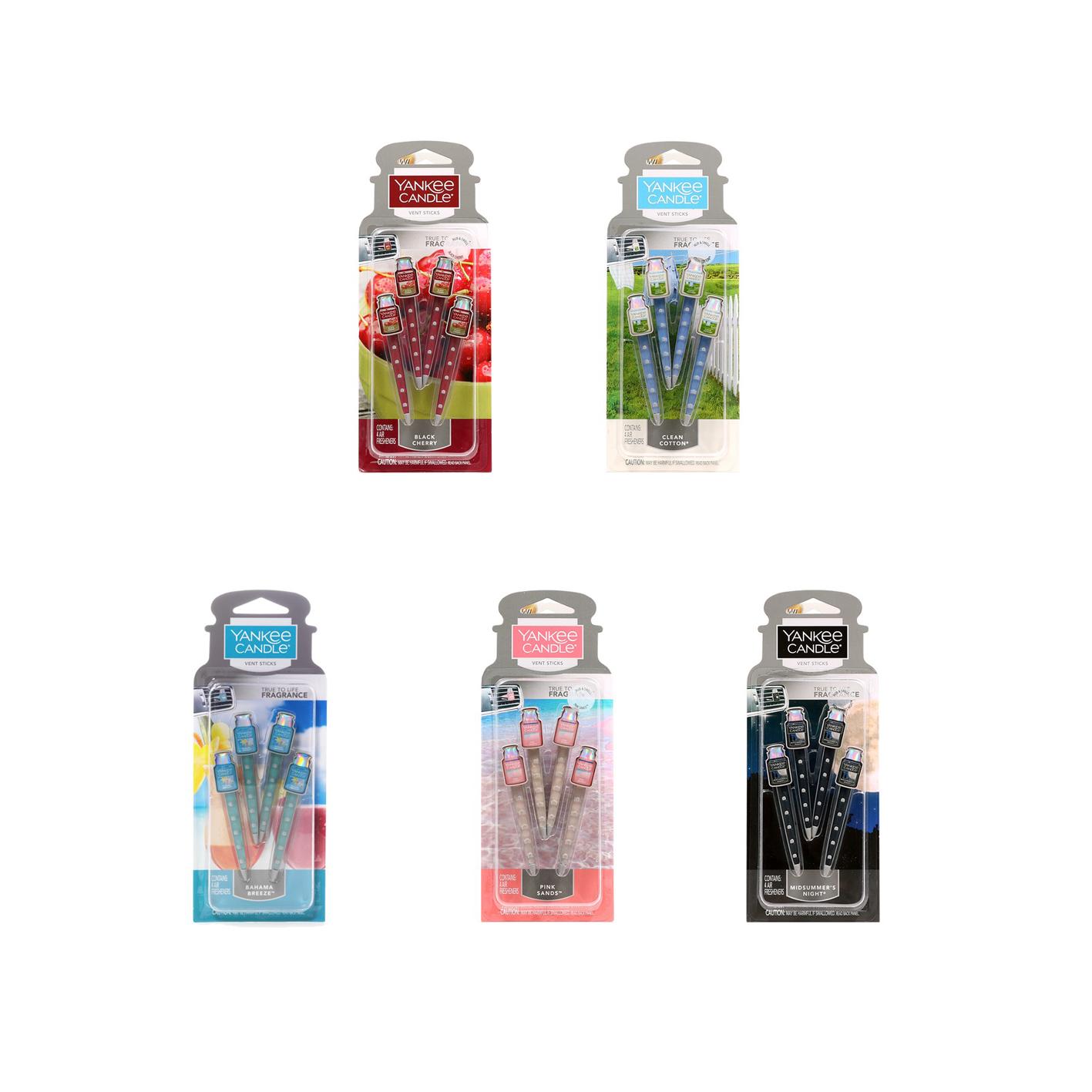 

YANKEE CANDLE Вентиляционная палочка 5 видов чёрный
