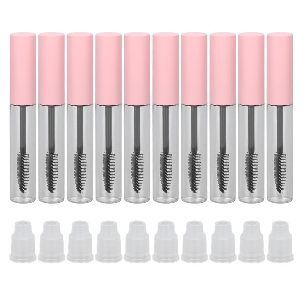 10pcs 10ml Empty Mascara Tube Reusable Portable Mascara Bottle for Eyelash Growth Oil