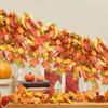 Leaves Wall Hanging Plants Fall Fake Maple Leaf Plants Artificial Maple Leaf Suitable For Party Thanksgiving Festival Decoration