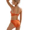 Wholesale French Sexy Lace Underwear Strap Hollow Embroidery Gathering Bra Adjustable Top Support Bra Women