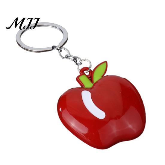 Everyday Use Keychain Zinc Alloy Pendant, Small Strawberry Shape Shiny Pendant Key Holder, Car Keys Backpacks Suitcases Accessory Suitcase