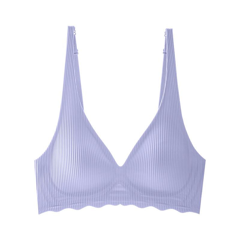 

Чистый ветер тонкий желеобразный клей не оставляющий следов мягкое поддерживающее нижнее белье для девочек большая грудь маленький пуш-ап антипровисающий бюстгальтер XL светло-синий