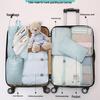 Seven-Piece Travel Storage Set: Wash Bag, Clothes, Underwear Organizer & Folding Sub-Pack