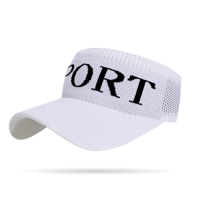 

New Arrival Sun Protection Hat Children K-style Air Top Internet Celebrity Sunshade Outdoor Sports Knitting Baseball Peaked Summer Sun Hat White All yards