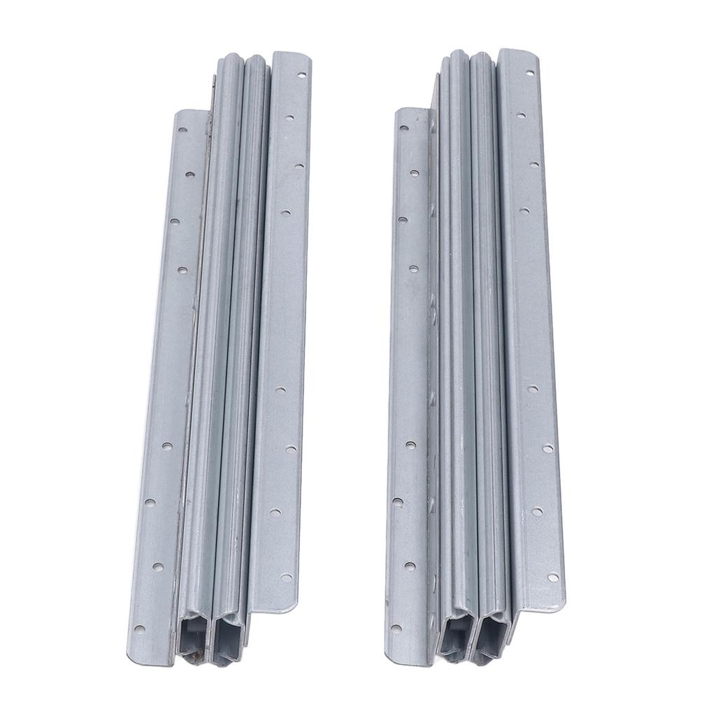 32 Inch Cabinet Concealed Runner Glide 800 to 1850mm Stair Bottom Cabinet Heavy Duty Thickened 3 Section Pullout Rail