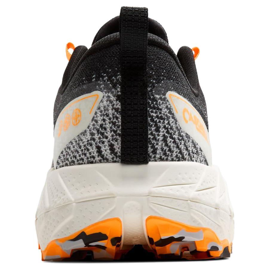 Brooks Cascadia 18 Comfortable Low-Top Running Shoes Unisex Sneakers Black Orange 1104261D022