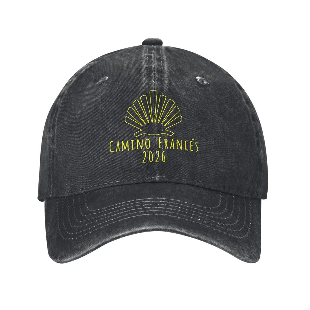 Jakobsweg Zubehör Baseballkappen Unisex Damenmode Hüte Kappe Verstellbar Trucker-Kappen Snapback-Kappe