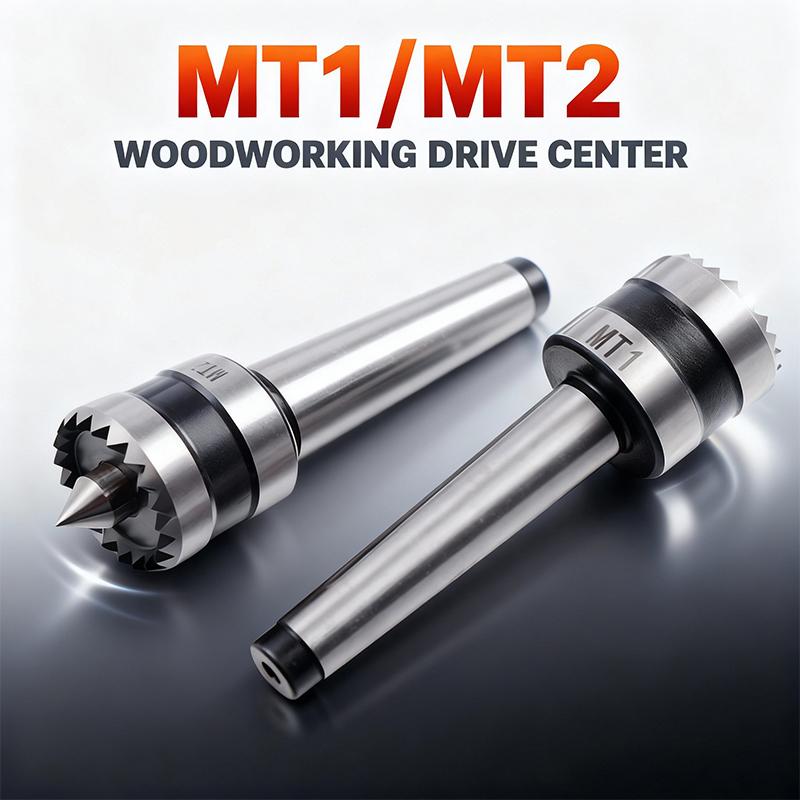 Woodworking Drive Top MT2/MT1 Multi-Tooth Center Spindle Sawtooth Type Woodworking Tools for Precision Spindle Work Lathe Center