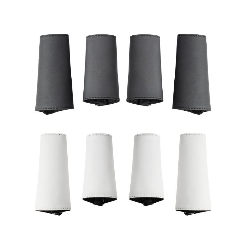 For Tesla Model 3/Y 2025-2025 Leather Protective Case 4PCS Car Door Inner Handle Protector Cover Door Handle Gloves Accessories