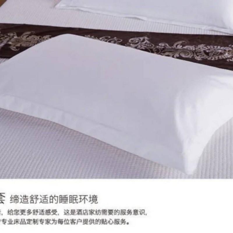 White Cotton Bedding Set 4 Piece Hotel Motel Linen 1.5m 1.8m 2.0m Beds Modern Minimalist