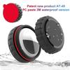 For Apple Airtag Holder Waterproof Protective Cover Anti-Lost GPS Tracker Holder Case with Adhesive Sticker for Car Bike Drone