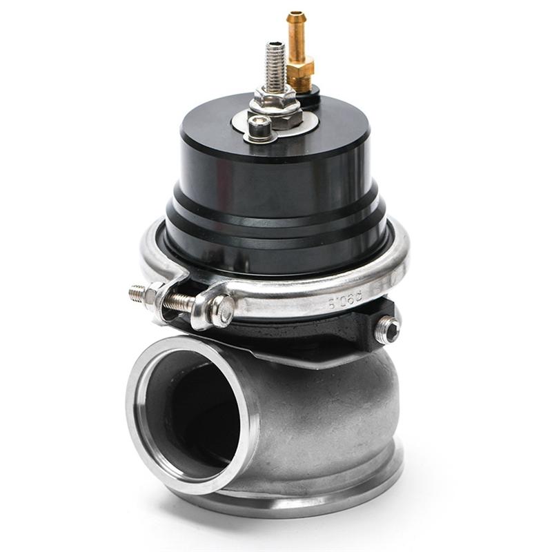 A28G-60Mm Wastegate Turbo External Kit With V-Band Flange And Clamp Universal Turbo External Waste Gate For Turbo Manifold