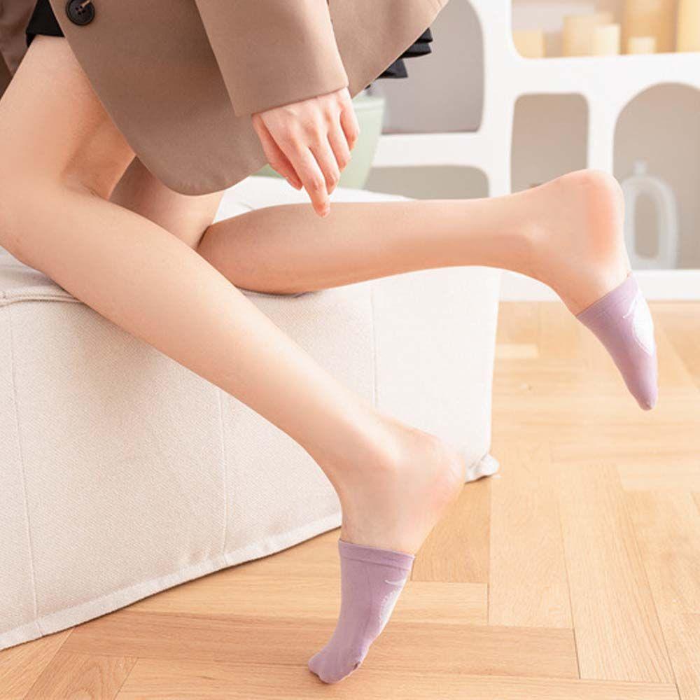 Thin Sweat Velvet Invisible Toe Cover Invisible Socks Hosiery Half Foot Socks Forefoot Socks