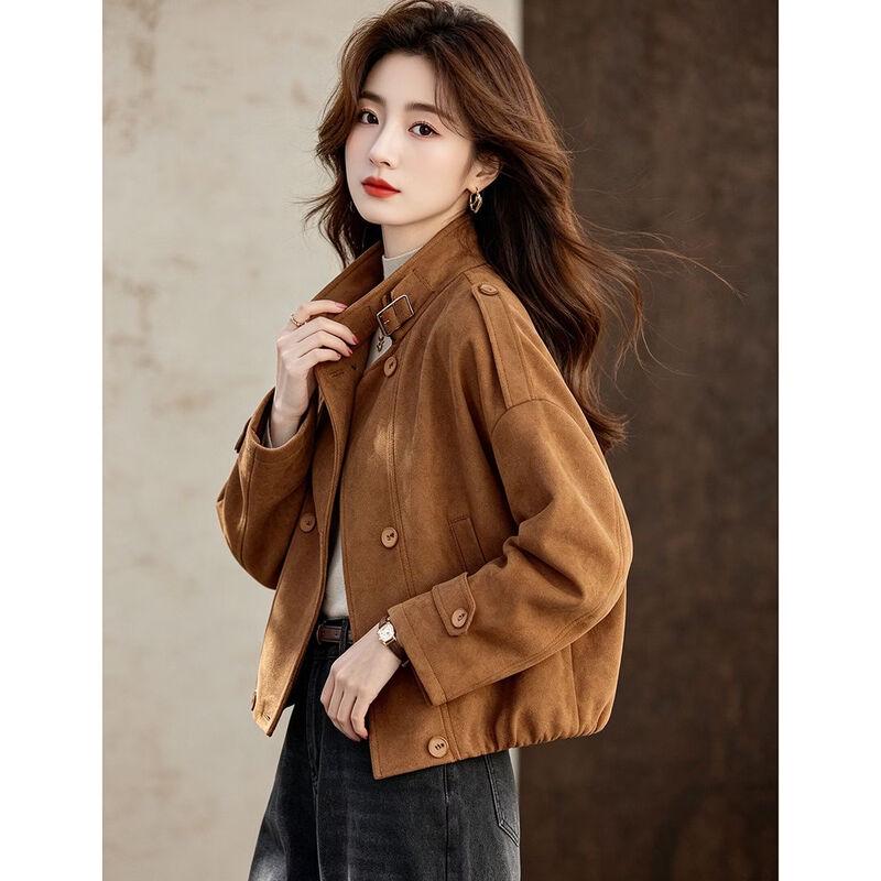 D.F.DEAR Women's Casual Lapel Jacket