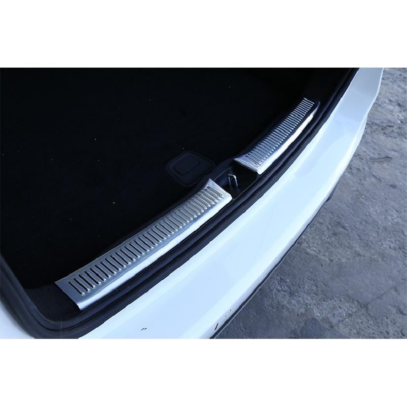 Car Accessories Interior Rear Bumper Protector Trunk Guard Sill Plate Scuff Trim for Mercedes Benz B Class W247