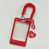 Card Note Storage Schoolbag Hook Transparent Card Holder Acrylic Crystal Card Holde Luggage Tag Hard Shell Anti-loss Card Case