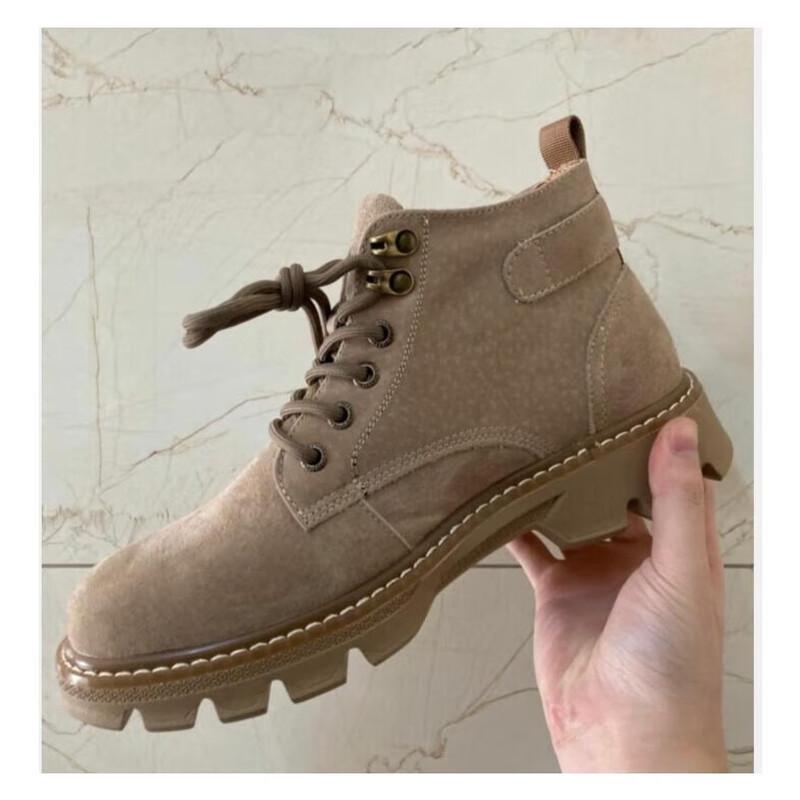 Настоящие кожаные ботинки Martin Bozong 38