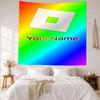 Roblox Custom Your Name Wall Decor Tapestry Art For Pet Memorial Birthdaywedding Party Backdrop Family Gift