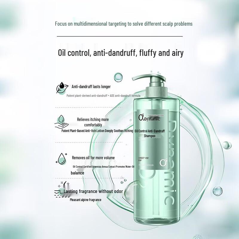 Sleek O₂ Dynamic Oil Control Anti-Dandruff Shampoo