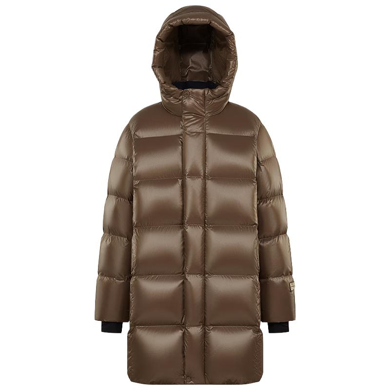 Gaofan Black Gold Kids' Long Goose Down Puffer Coat