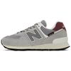 New Balance 574 Szary Arktyczny Bordowy - U574KBR