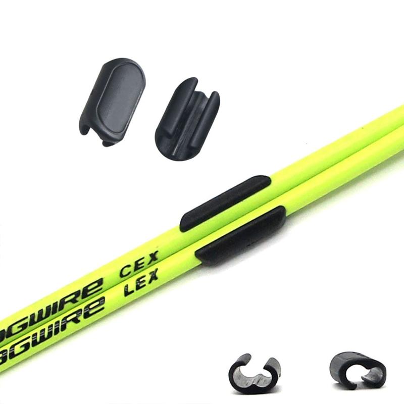 Guía de Manguera para Funda de Cable de Bicicleta 2 en 1 para Freno Hidráulico Desviador Abrazadera de Cable Fija Firmemente para Bicicleta de Montaña Carretera