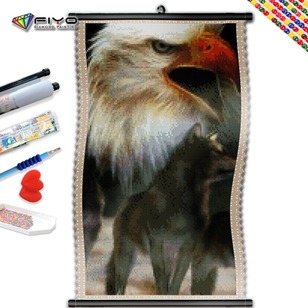 

5D DIY Рамка Алмазная картина Орел Вышивка Мозаика Животные Наборы для вышивки крестом Ручной подарок Декор стены