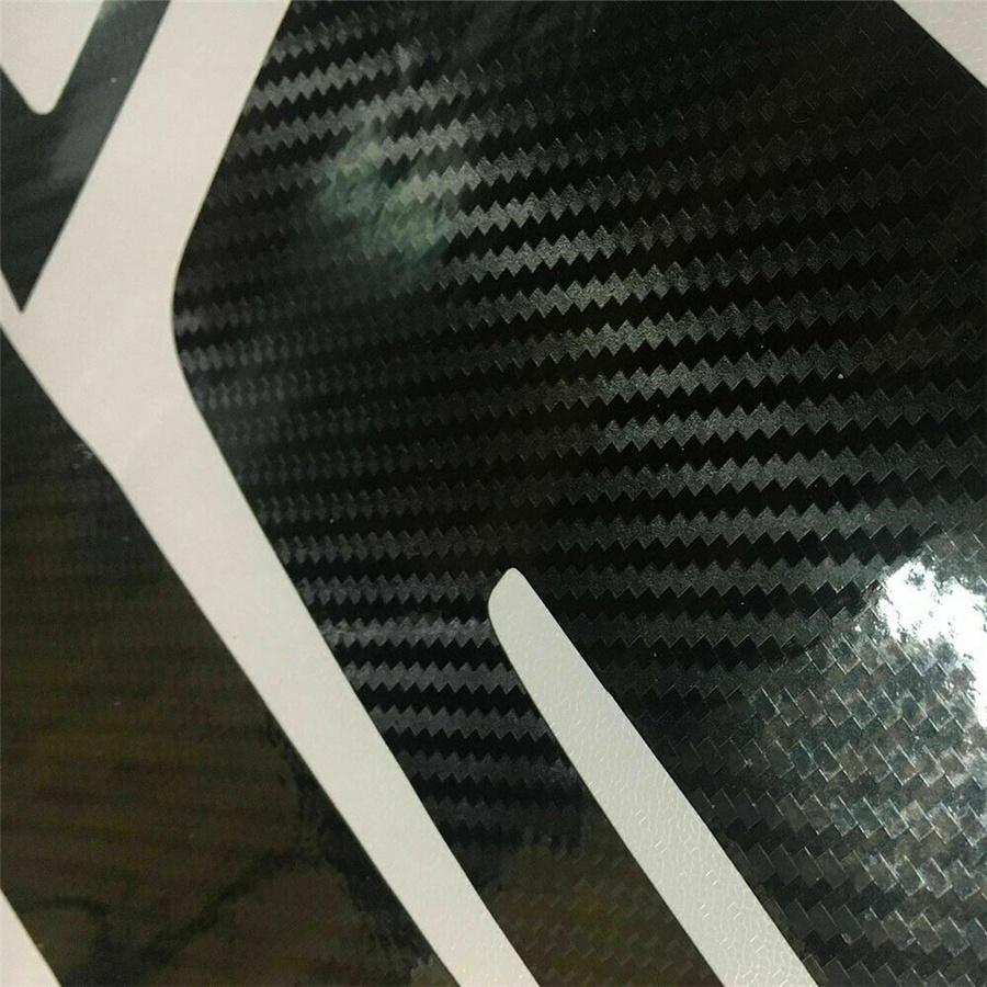 For BMW 3 Series F30 F31 Interior Decal Trim Stickers Glossy Carbon Fiber Style