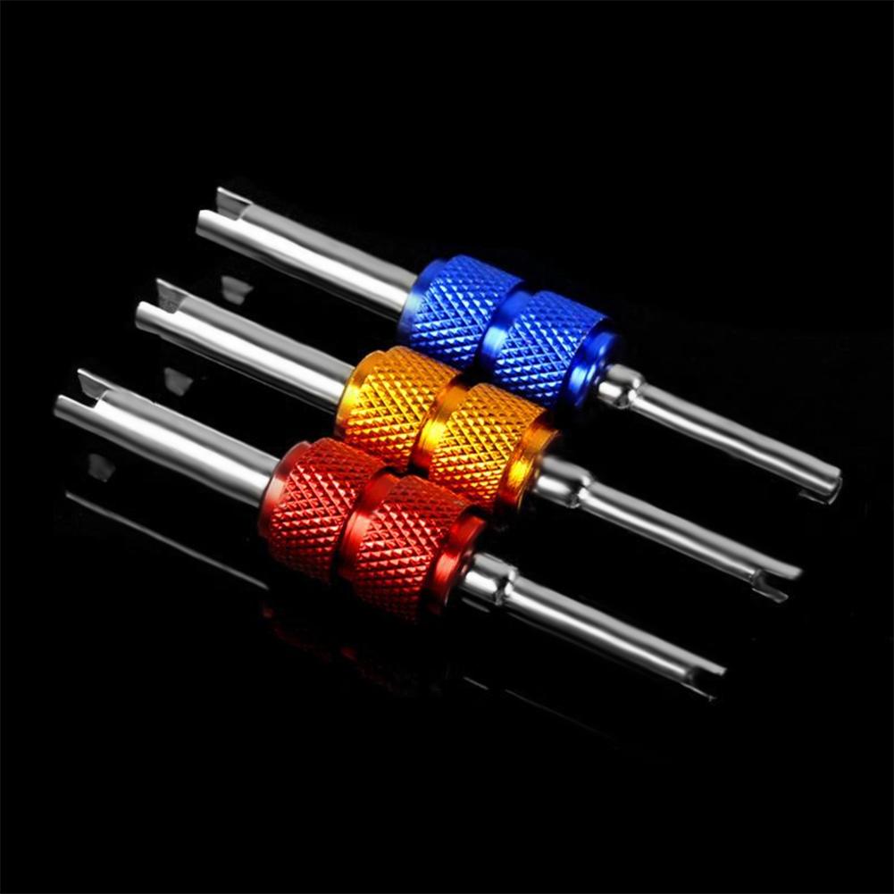 Aluminum Alloy Air Conditioning Valve Wrench Universal Car A/C Valve Core Wrench Accessories Air Conditioning Valve Core Remover