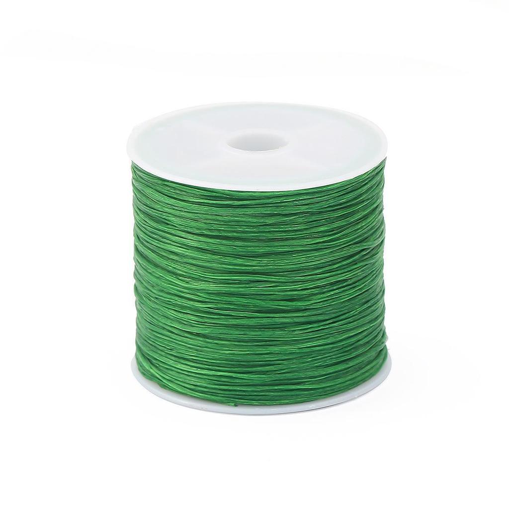 Handmade DIY Colored Elastic Line for Beaded Jewelry Making - Ring, Necklace, Bracelet. Braided Line for Accessories.