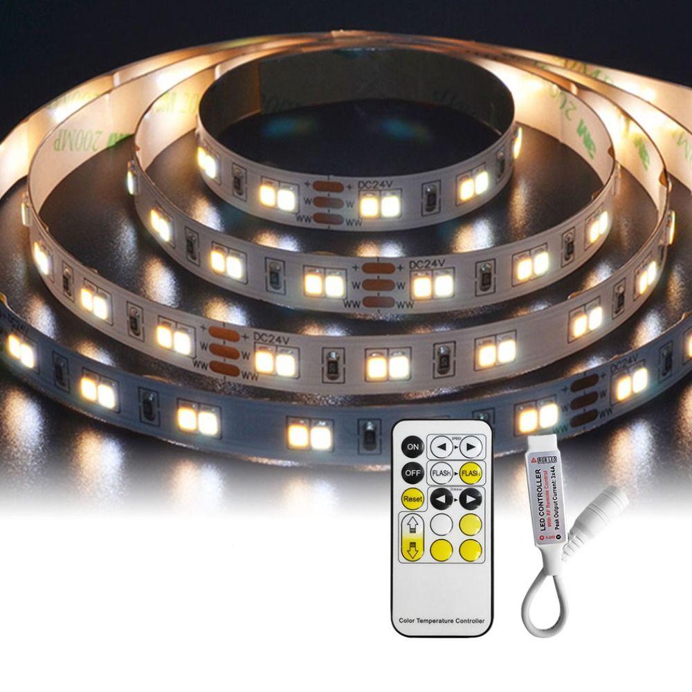 

Контроллер светодиодной ленты DC5-24V, 2-канальный контроллер регулировки яркости, новый светодиодный диммер для дома