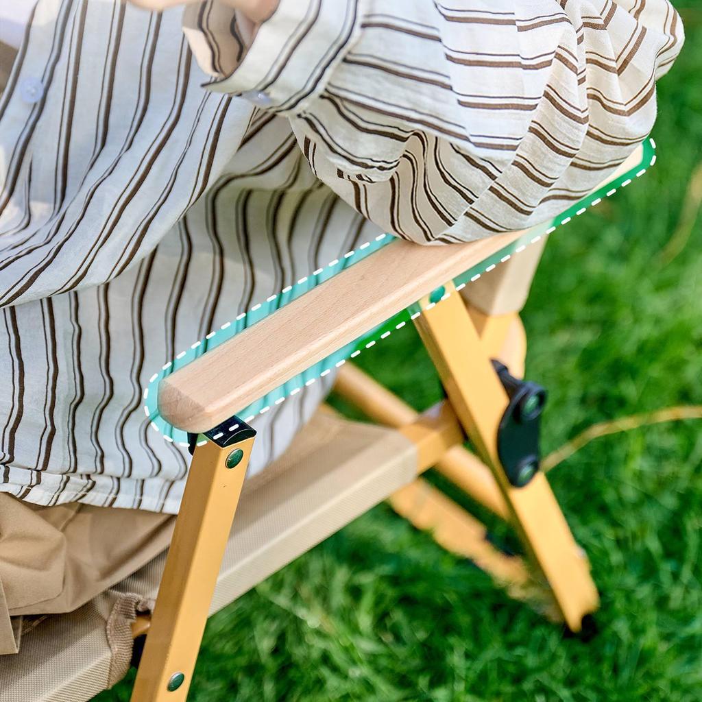 Kermit Outdoor Folding Chair Set: Portable Leisure Fishing & Camping Chair with Table