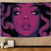 VIKAMA MedusaS Tears Tapestry Fantasy SnakeWoman Living Room Home Decor Polyester Tapestry Bedroom Wall Decoration